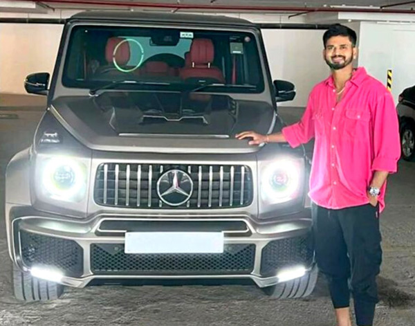 shreyas iyers brabus mercedes spotted