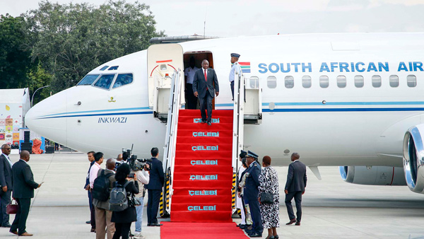 g20 summit - special vvip flights