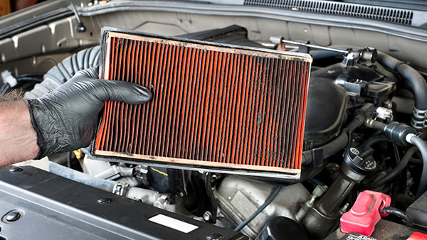 Problems caused by air filter failure