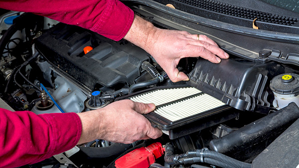 Air filter failure