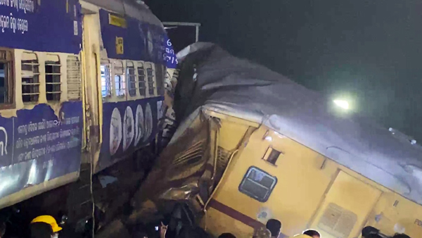 andhra train accident reason
