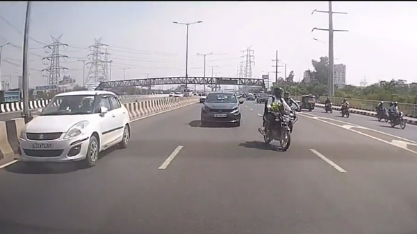 biker lane change crash