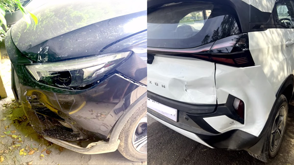 Tata nexon facelift crash