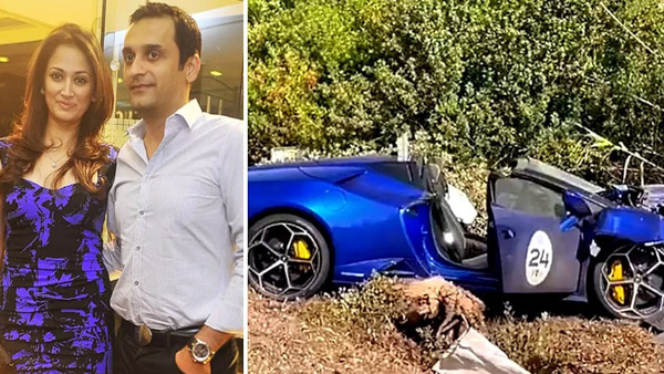 Indian actress met accident in italy