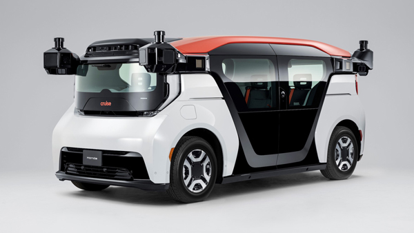 honda self driving taxi