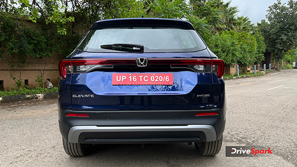 Honda Elevate Rear Design