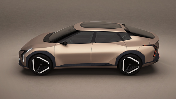 Kia Concept EV4 Side