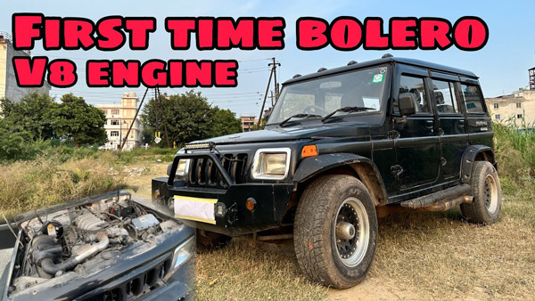 mahindra bolero with v8 engine