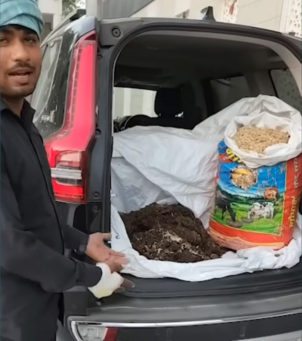 mahindra scorpio-n carry cow dung