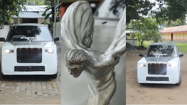 Maruti 800 converted into rolls royce