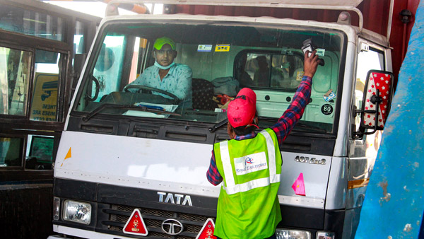 toll plaza body camera