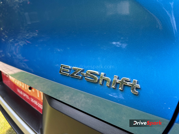 Nissan magnite ez shift badge