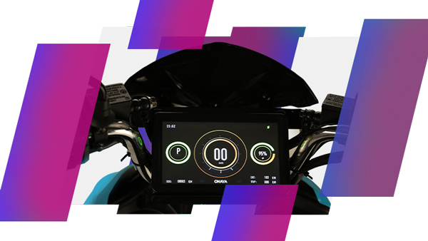 Okaya ev motofaast display