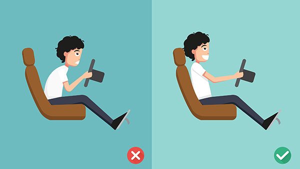 car sitting posture car sitting posture