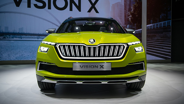 Skoda Vision X Front Design
