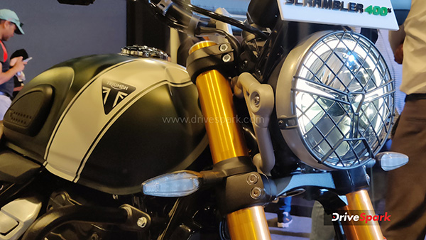 triumph scrambler 400 x launched