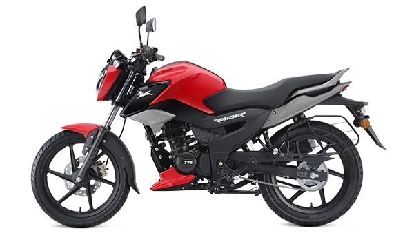 TVS Raider Side View