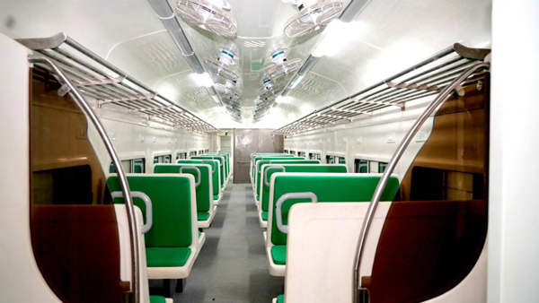 110v socket in trains