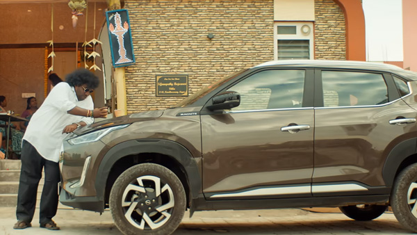 luckyman yogi babu car