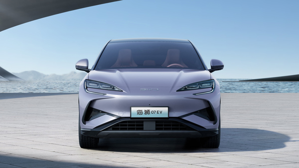 Byd sea lion 07 electric suv front Byd sea lion 07 electric suv front