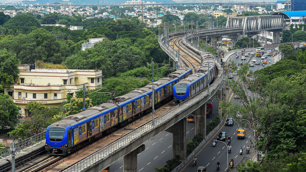 chennai metro driverless trains