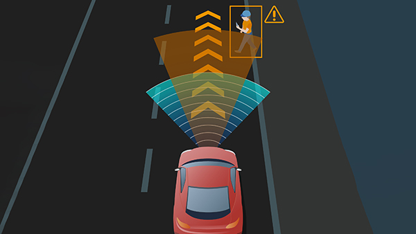 inbuilt collision warning system