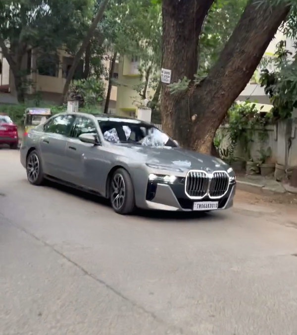 Dhanush Buys BMW 7 Series