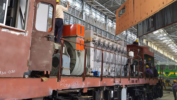 indian railways methanol diesel