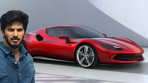 Dulquer salmaan ferrari 296 gtb