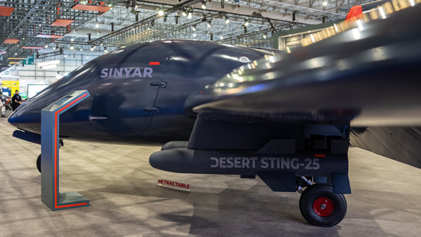 edge sinyar unmanned jet plane