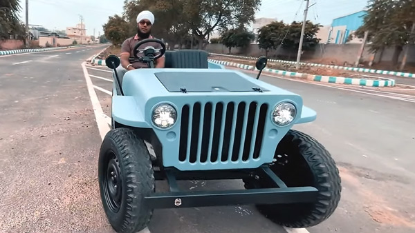 Electric jeep