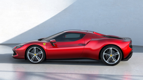 Ferrari 296 gtb side design