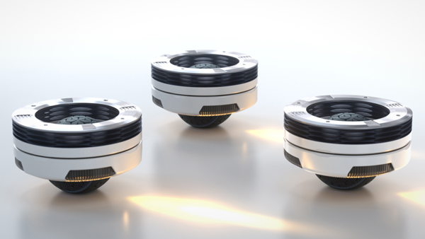 360 ​​degree rolling wheel bot tyres