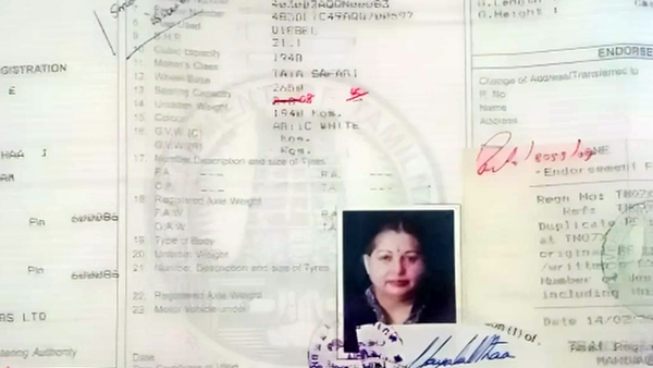 jayalalitha safari car for sale