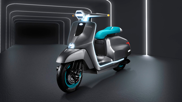 lambretta elettra electric scooter concept