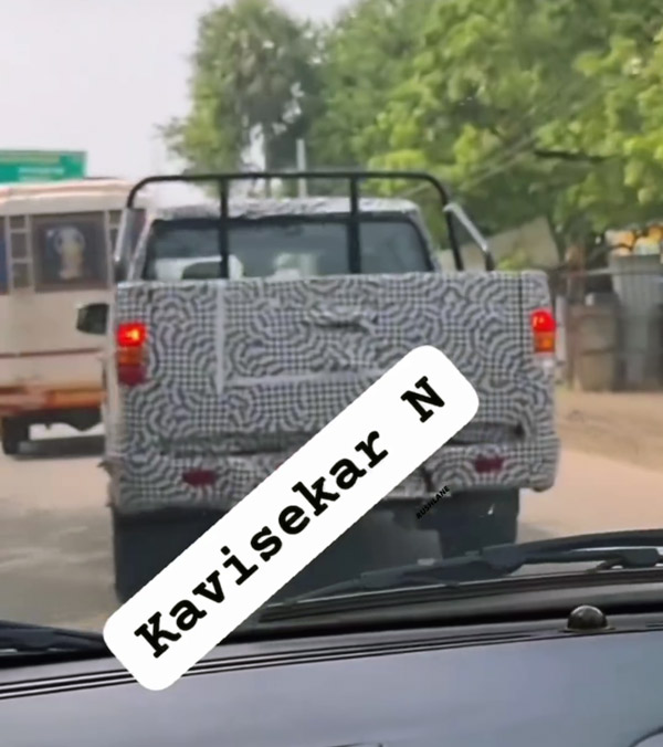 mahindra scorpio pik-up truck testing