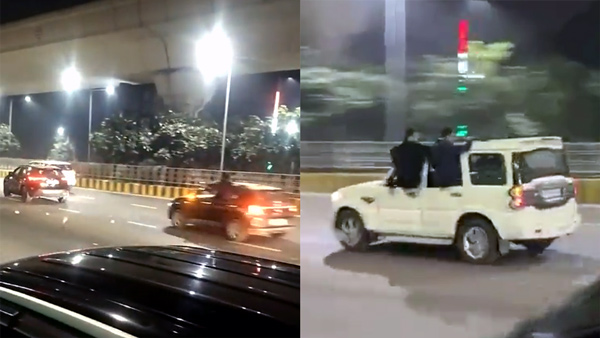 Man Showers Cash From Car