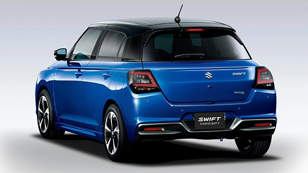 Maruti Suzuki Swift 4th Gen Rear Profile