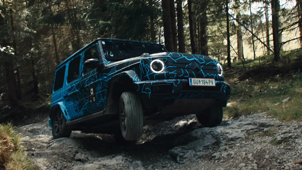 Mercedes electric g class