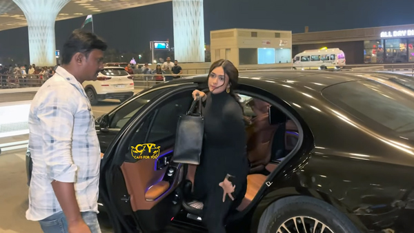 Mrunal Thakur Spotted In Mercedes-Benz S-Class Mrunal Thakur Spotted In Mercedes-Benz S-Class