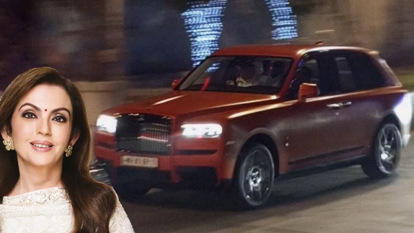 Nita ambani rolls royce cullinan black badge