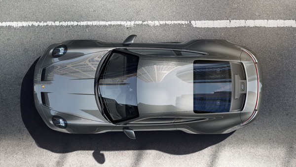 Porsche 911 gt3 touring top view