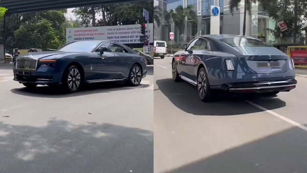 Rolls Royce Spectre Spotted In Chennai