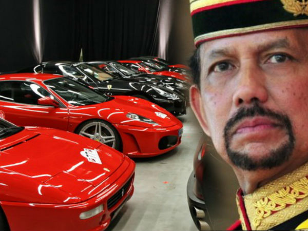sultan of brunei owns cars