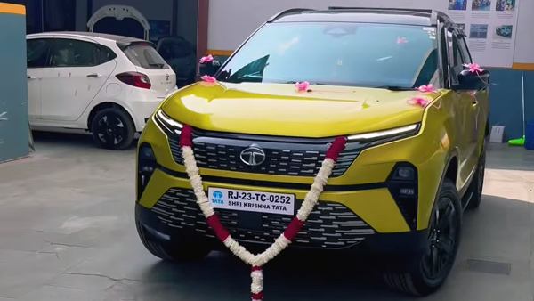 tata harrier facelift deliveries starts tata harrier facelift deliveries starts