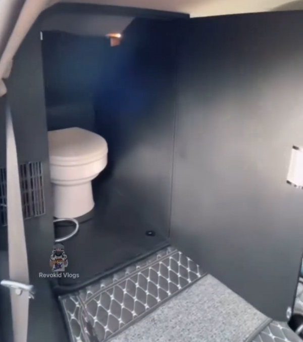 toyota fortuner modified with toilet