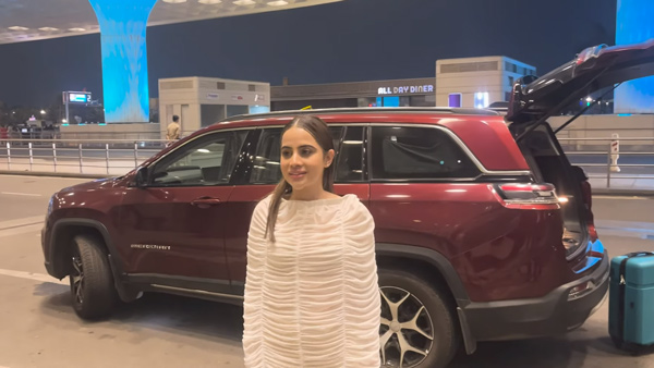 Urfi Javed Spotted In Jeep Meridian SUV
