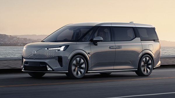 Volvo em90 front design