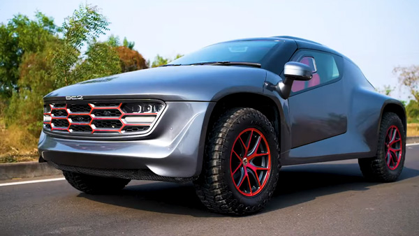 Volvo xc90 turned into off roader rear front