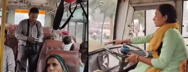 postgraduate woman becomes bus driver